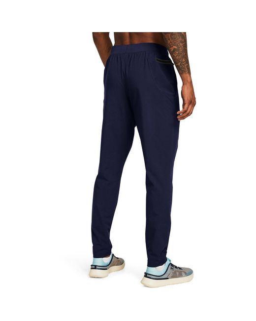 Under Armour Blue Performance Tracksuit Bottoms for men