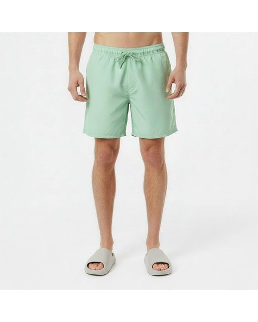Jack Wills Green Mid-Length Swim Shorts for men