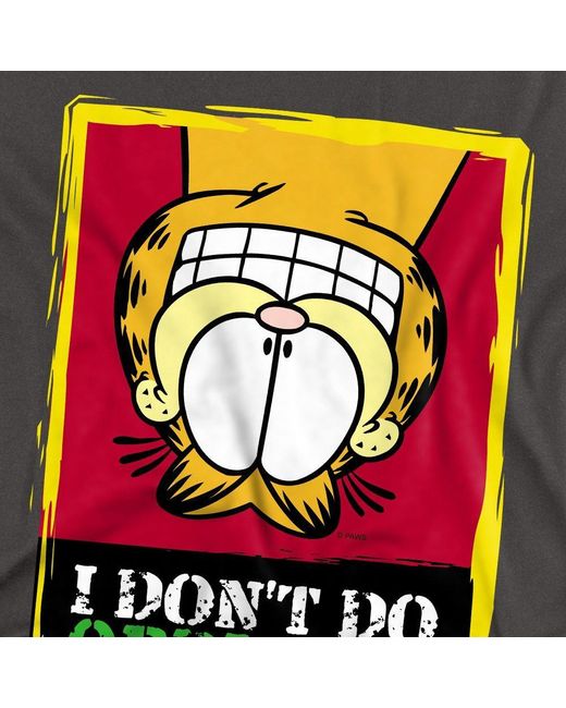 Garfield Gray I Dont Do Ordinary Long Sleeve T-Shirt C for men