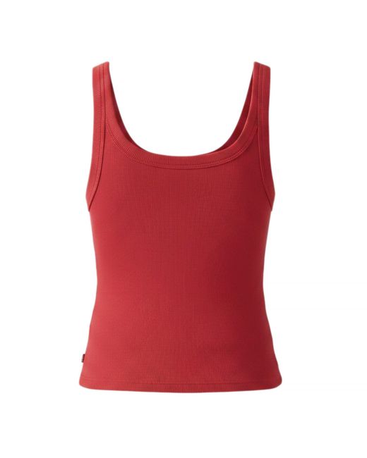 Levi's Red Essential Sporty Tank Vest