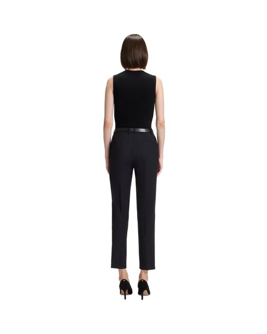 Boss Blue Tilunah Straight Leg Trousers