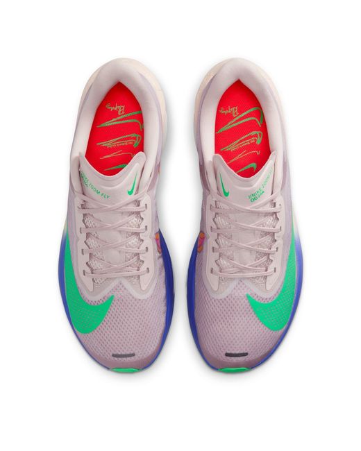 Nike Green Zoom Fly 6 Road Running Shoes for men