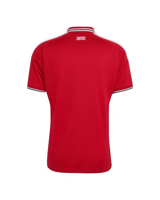 Adidas Red Manchester United Home Shirt 2026/27 for men