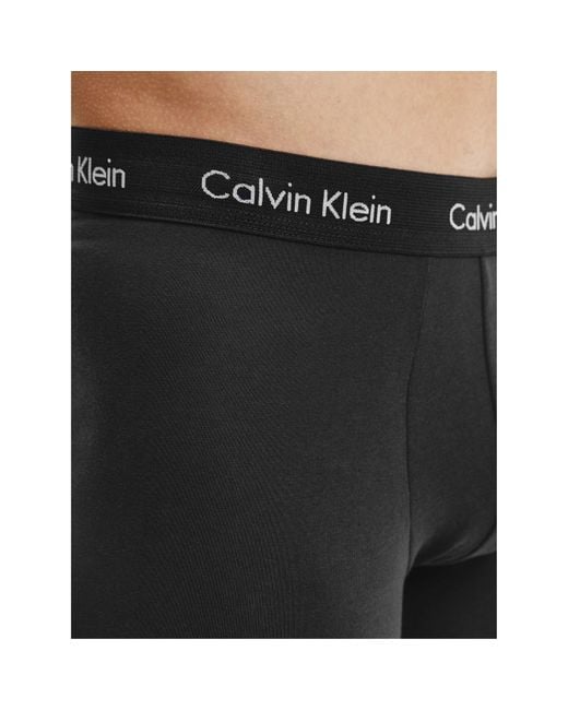 Calvin Klein Black Calvinklein 3 Pack Boxer Briefs for men