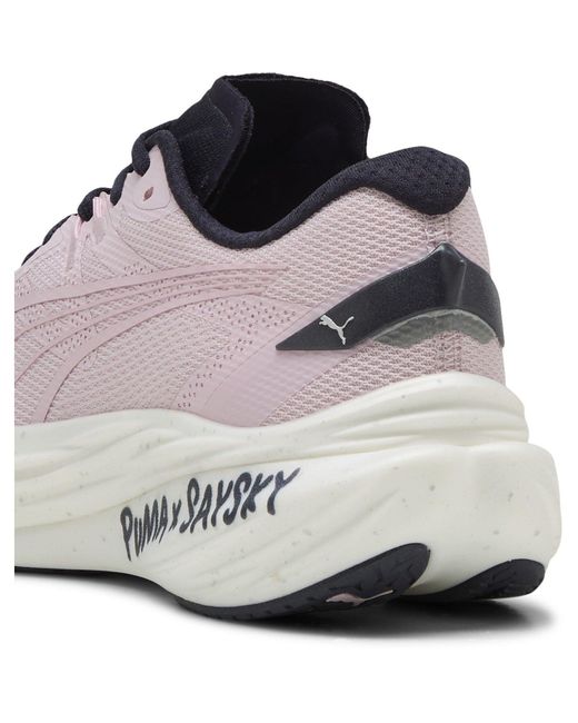 PUMA Blue Deviate Nitro 3 Saysky Fast Neutral Road Running Shoes for men