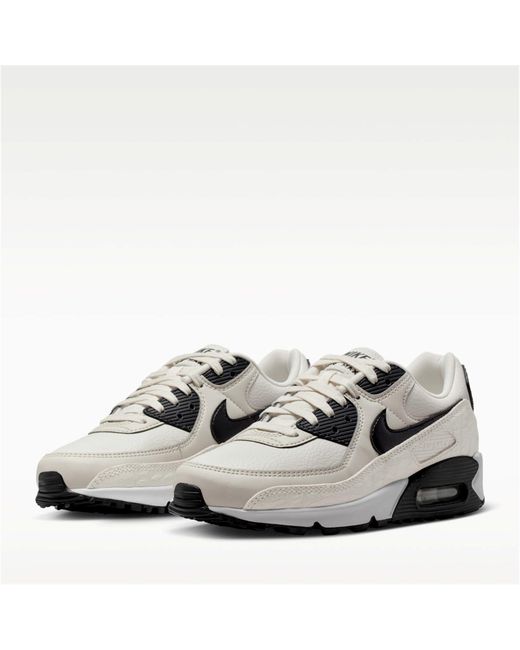 Nike White Air Max 90 Trainers