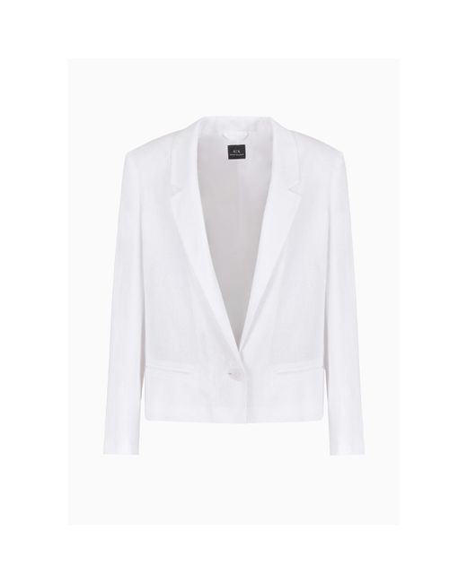 ARMANI EXCHANGE White Giacca