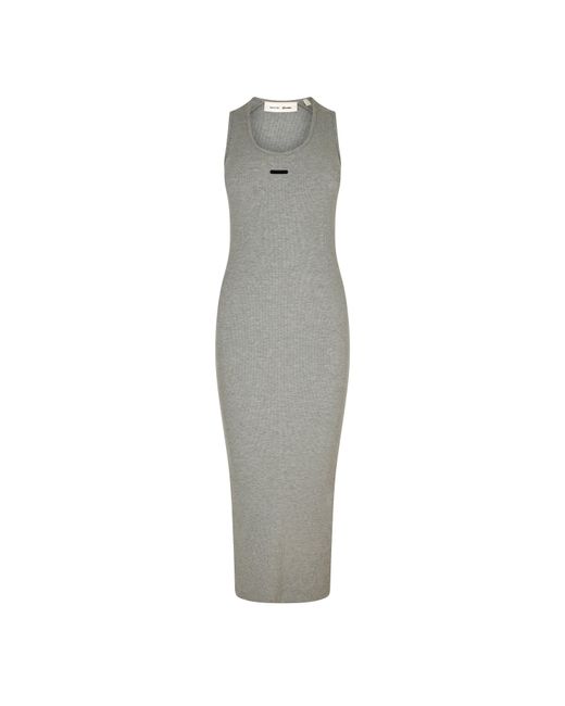 Fear Of God Gray Fge Tank Dress Ld61