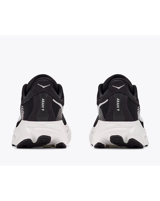 Hoka One One Black Arahi 9 Everyday Road Running Shoes for men