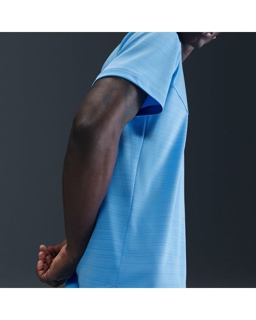 Nike Blue City Run Tee Sn61 for men