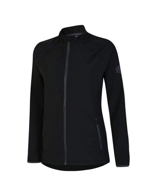 Umbro Black Long Sleeve Zip Performance Training Jacket