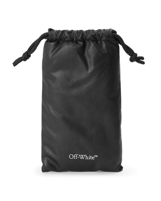 Off-White c/o Virgil Abloh Black Lm Quilt Hobo