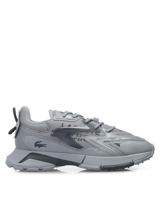 Lacoste Gray L003 Neo Tech Trainers for men