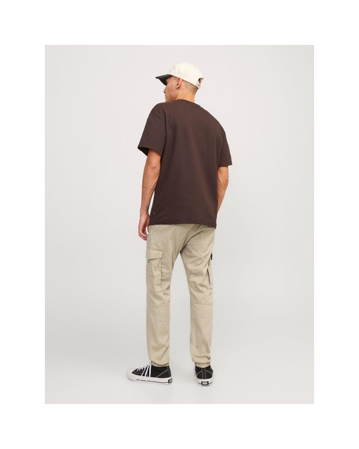 Jack & Jones Natural Paul Cargo Trouser for men