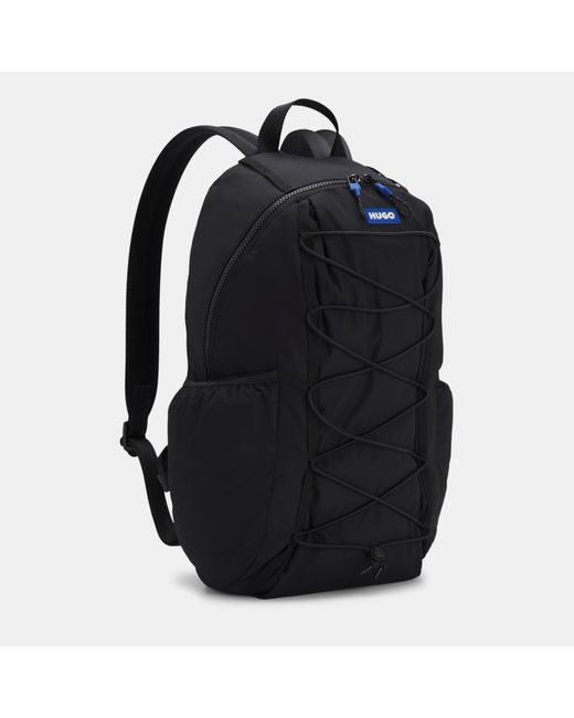 HUGO Black Rope Utility Backpack With Logo Detail (Vytal) for men