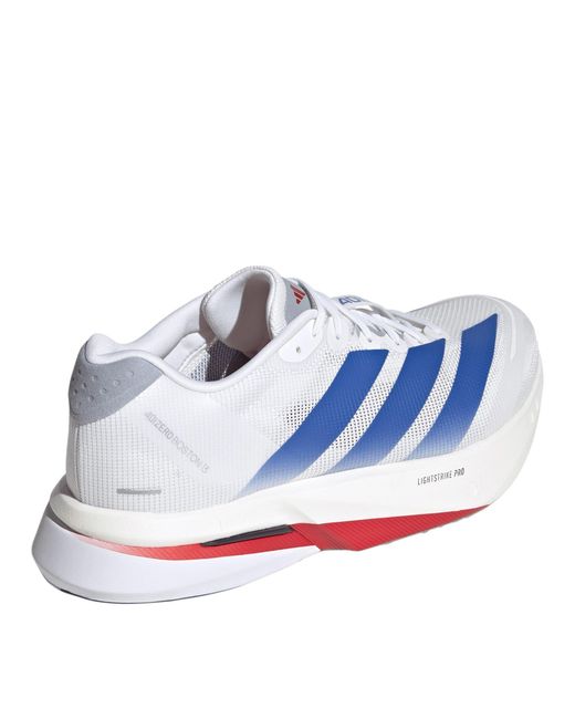 Adidas Blue Adizero Boston 13 Road Running Shoes for men