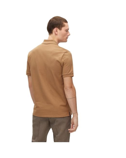Boss Brown Hbb Pallas Short-Sleeve Polo Shirt for men
