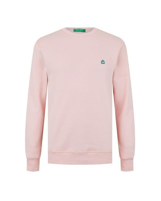 Benetton Pink Colors Swtsht Sn99 for men