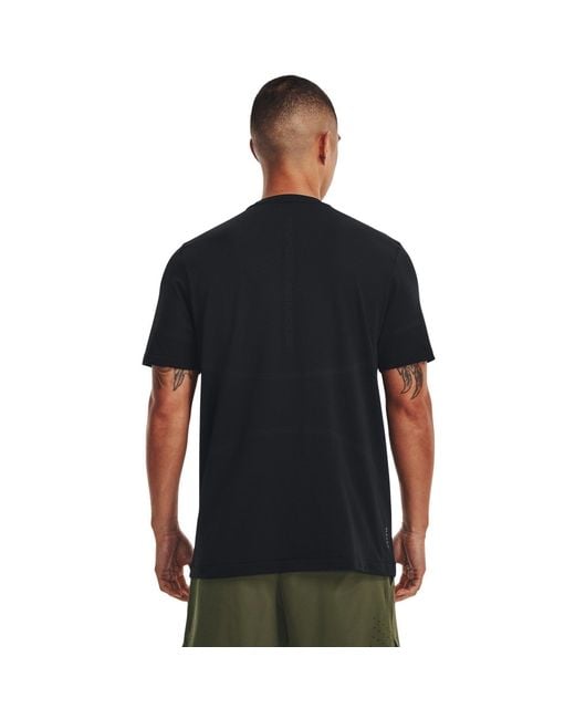 Under Armour S Ua Vanish Elite Seamless Short Sleeve T-shirt Black Xl for men