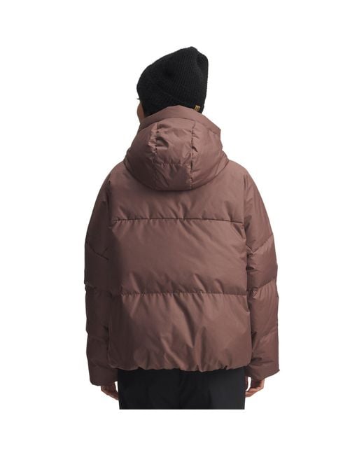 Under Armour Gray Limitless Puffer Down Jacket
