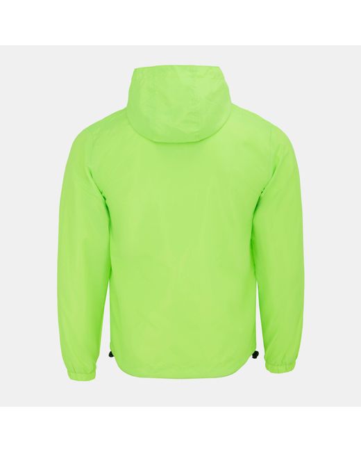Donnay Green Lightweight Waterproof Windbreaker for men