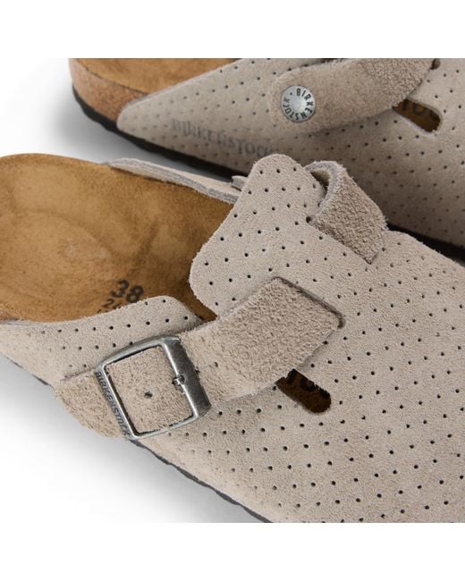 Birkenstock Gray Bstk Boston Leve Dotte 64