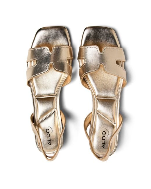 ALDO Natural Flat Sandals