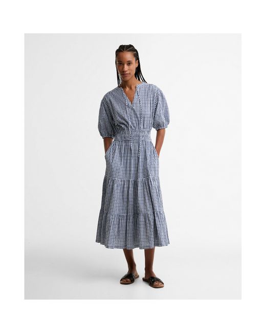 Barbour Blue A Line Dress