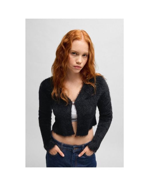 HUGO Blue Suvano Knitted Cardigan