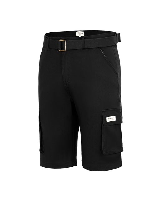 Firetrap Black Cargo Shorts for men