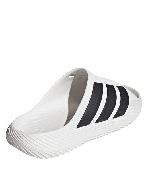 Adidas White Pool Sliders for men