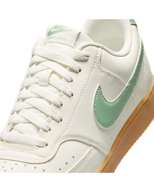 Nike Blue Court Vision Low Trainers for men