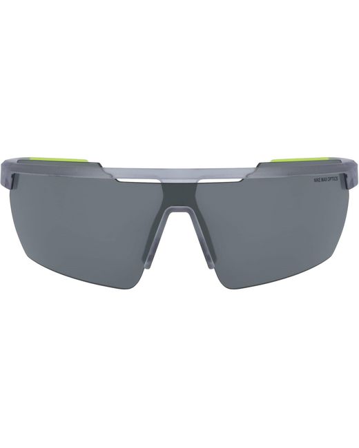 Nike Gray Windshield Elite Wrap Sunglasses
