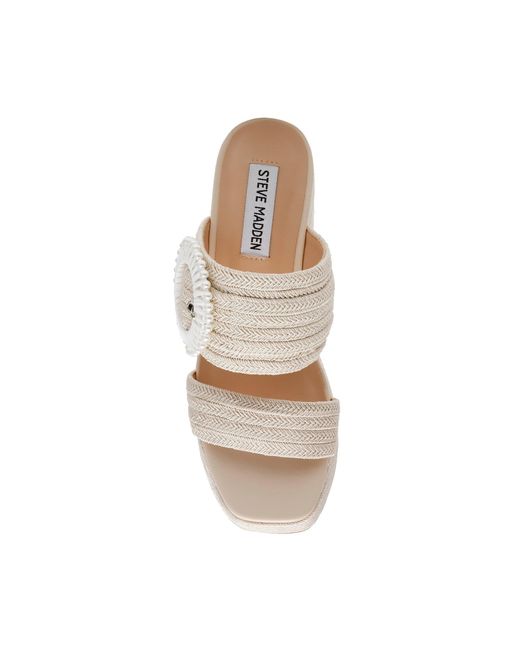 Steve Madden White Madden Jaiden Sandal Ld64