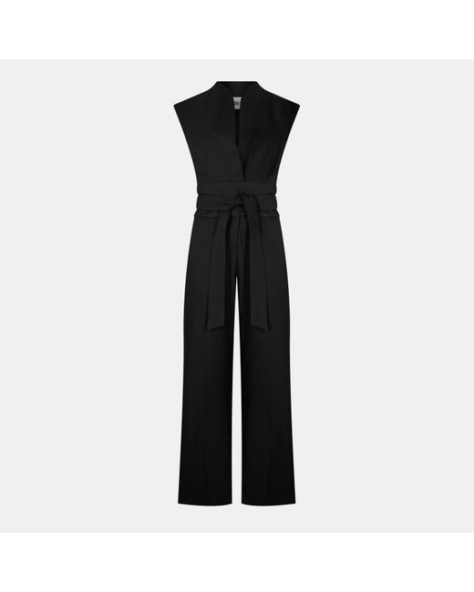 Odd Muse Black Wrap Jumpsuit
