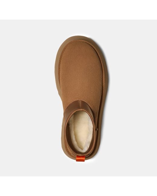 Ugg Brown Platform Snug Boots