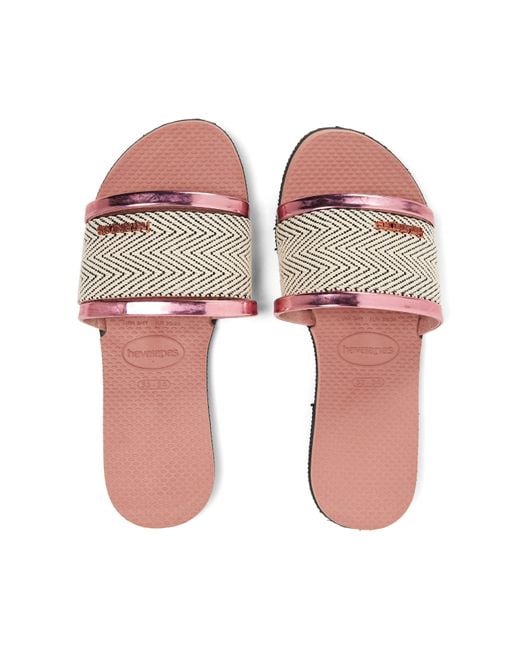 Havaianas Pink Hav. You Trancoso Premium Flip Flops