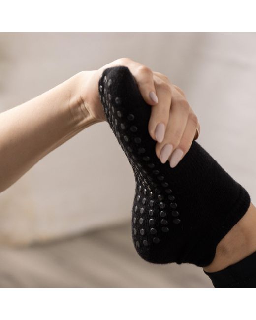 MYGA Natural Pack Of 3 Gripped Yoga Socks