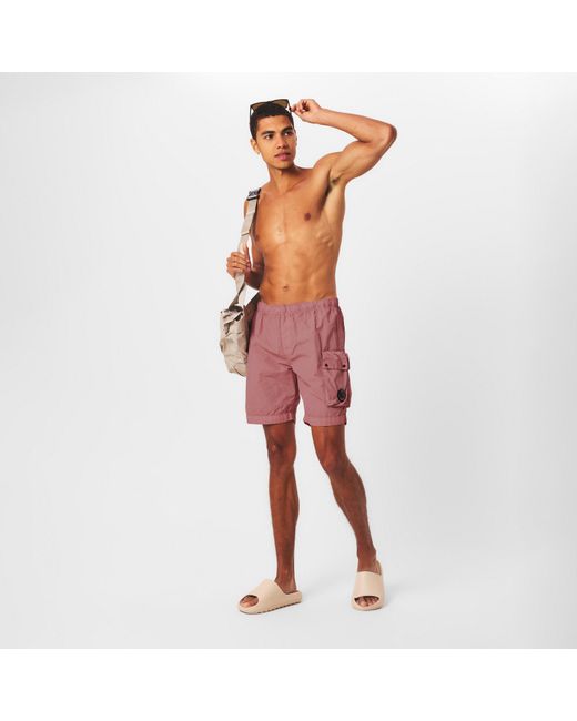 C P Company Red Beachwear for men