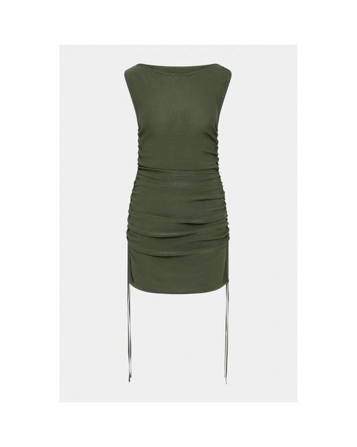 Sir Green Yolanda Structured Mini Dress