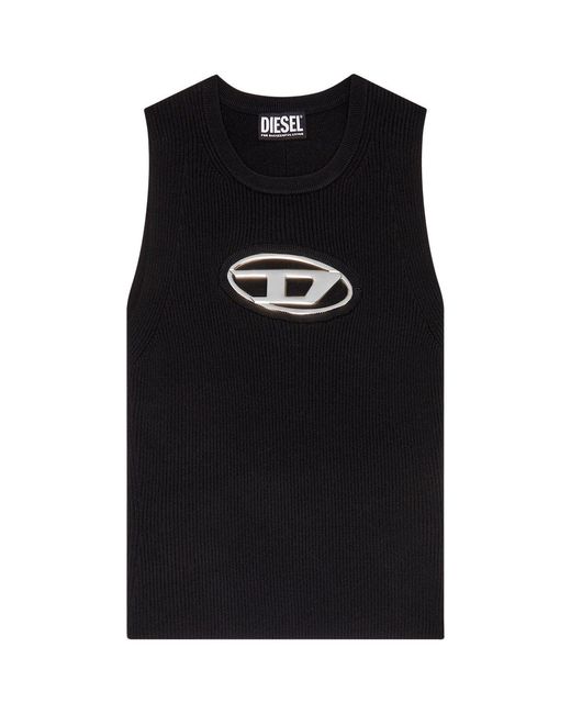 DIESEL Black M-Onerva Top