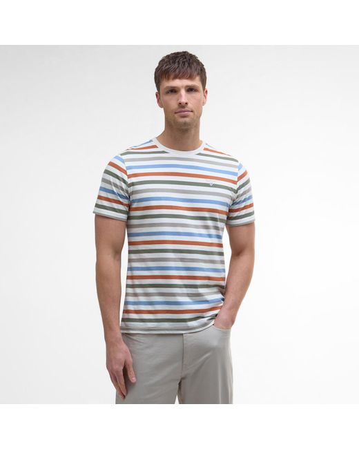 Barbour Blue Rokeby T-Shirt for men