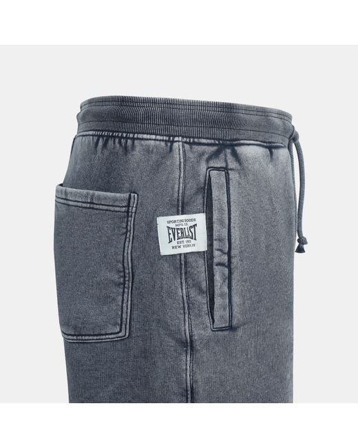 Everlast Gray Nyc Fleece Jogger Shorts for men