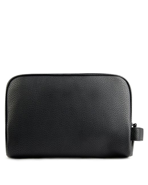 Tommy Hilfiger Black Essential Washbag for men