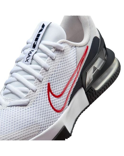 Nike White Air Max Alpha Trainer 6 Workout Shoes for men