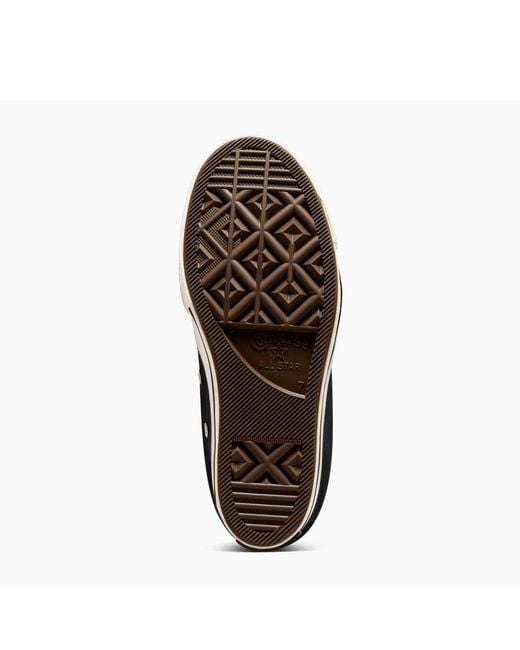 Converse Black Chuck 70 Wedge Heeled Sandals