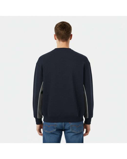 Slazenger 1881 Blue Fleece Sportswear Crew Sweat for men