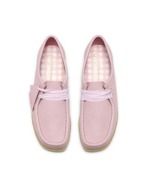 Clarks Pink Moc Toe Formal Shoes