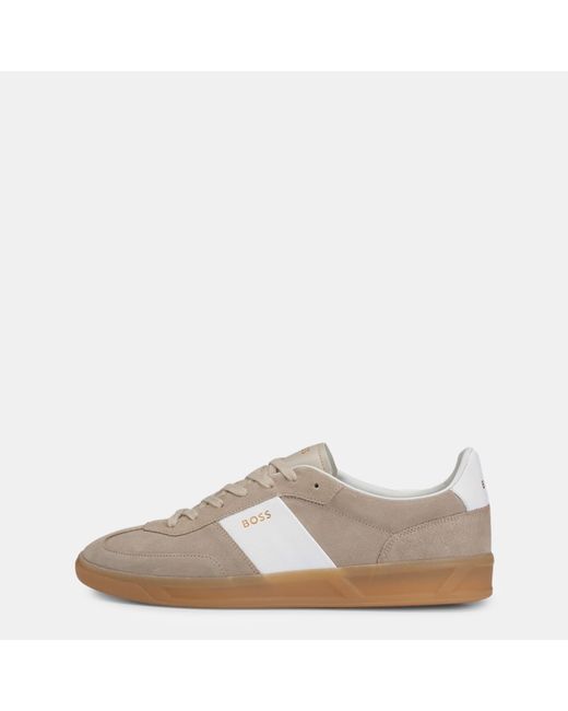 Boss Brown Brandon Tennis Style Trainer for men