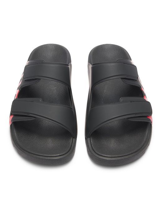 HUGO Blue Signature Logo Sandals With Adjustable Straps (Evander) for men